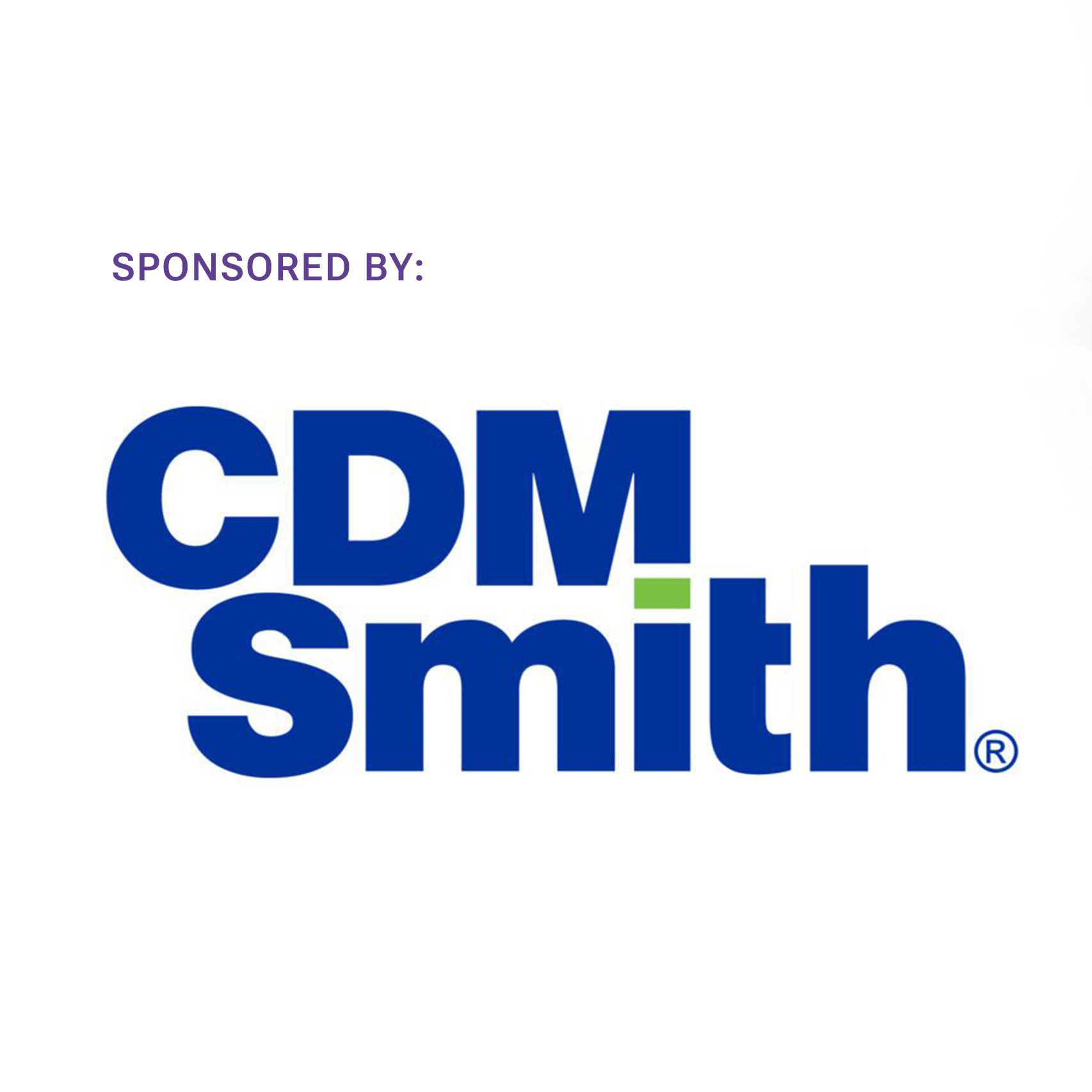 Sponsored By CDM Smith