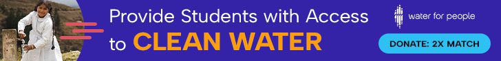 Water For People Advertisement