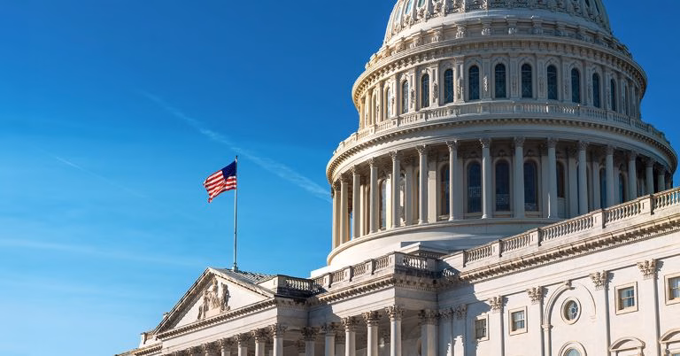 The U.S. Capitol building.